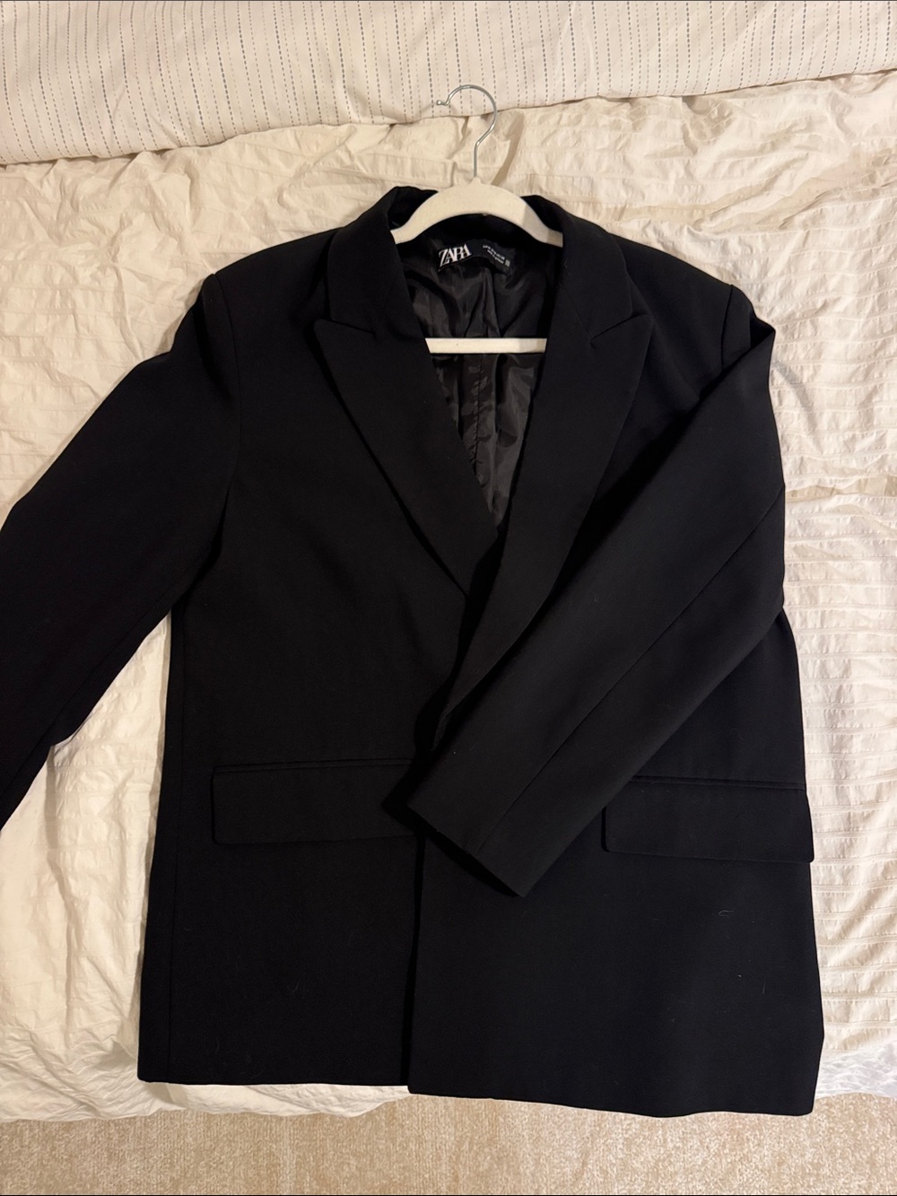 Zara Black Tailored Blazer